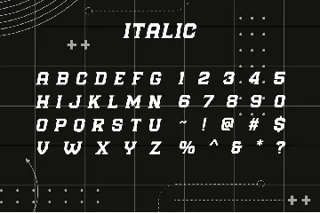 Endzone Express - Sport Typeface font