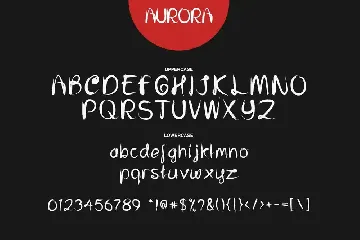 Aurora | Brush Font Trio