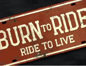 Long Ride Font