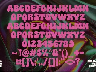 Bavose - Bubble Y2K Fonts