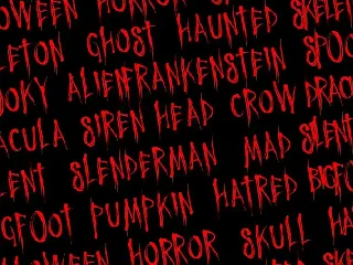 Horror Night Halloween Font