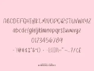 Nickollas - Handwritten Sans Serif Font