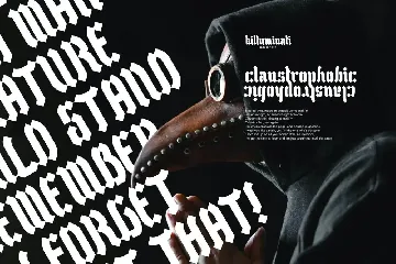 Killuminati - Gothic Type font