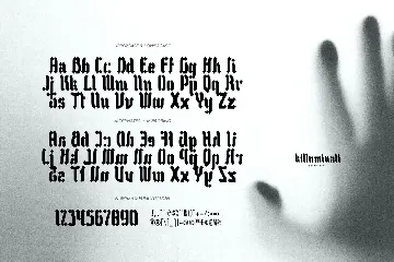 Killuminati - Gothic Type font