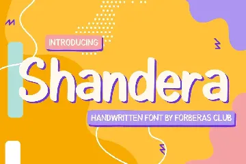 Shandera font