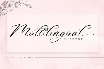 Aniyah - Calligraphy Script font