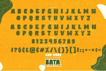 Bata - Display Fun Font