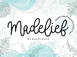 Madelief Handwritten Font