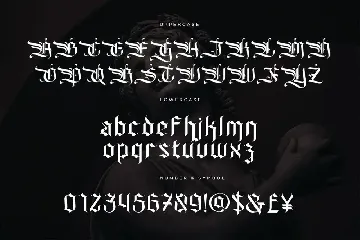 Sandoge | Blackletter Font