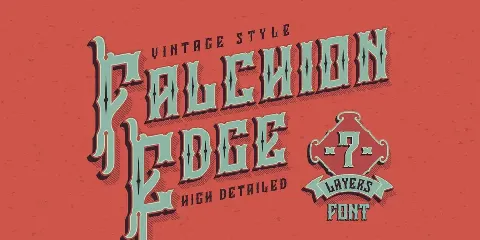 Falchion Edge font