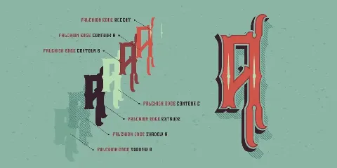 Falchion Edge font