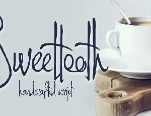 Sweettooth script font