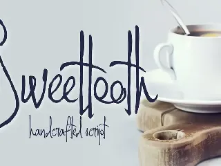 Sweettooth script font