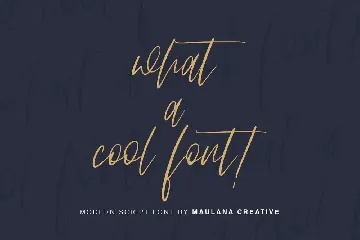 Arttifac - Modern Script Font