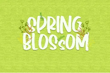 Spring Garden - Beautiful Handwritten Font