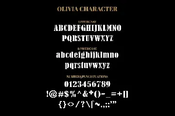 Olivia - Vintage Serif Font