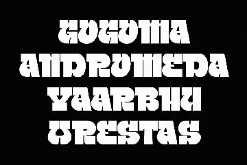 Grouma font