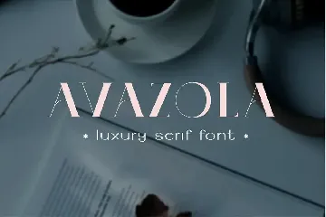 Avazola - Luxury Serif Font