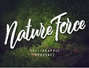 Nature Force font