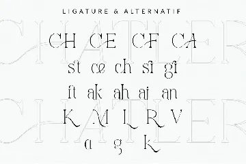 CHATLER font