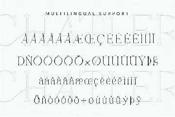 CHATLER font