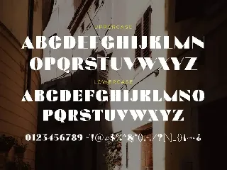 MABOZ Classy Advertisement Font