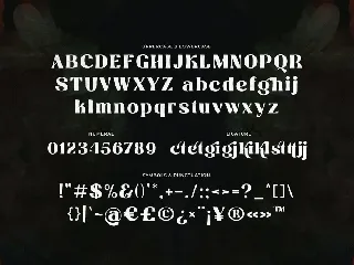 Strangest - A Unique Serif Typeface font