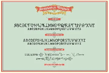 Aspernatur font