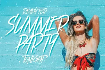 Summer Shine font