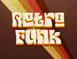 Your Groovy Font - Retro psychedelic 70s font