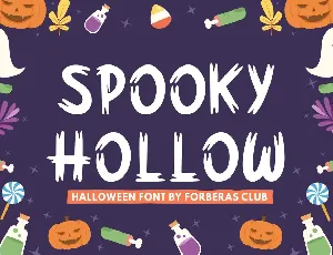 Spooky Hollow font