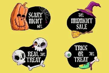 Spooky Frights font