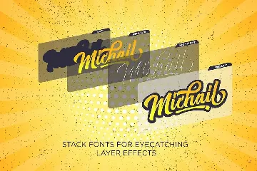 Michail Script font