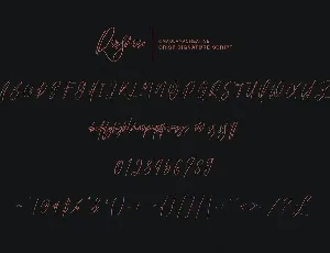 Rossmore Script Font