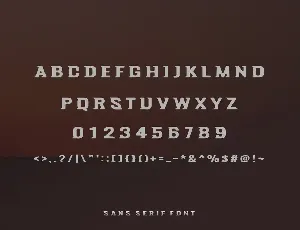 Blackrush font