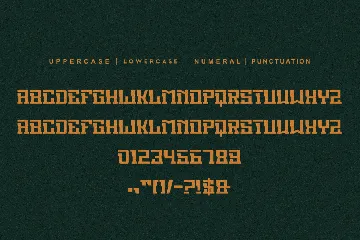 Rugikon font