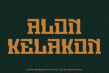 Rugikon font