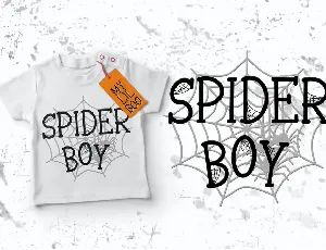 Spooky Webbie - Fun Serif With Web font