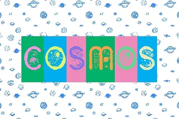 Cosmos display font