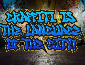 Block Busta - Urban Graffiti Font