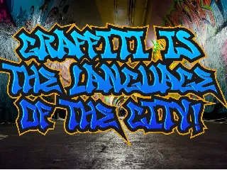 Block Busta - Urban Graffiti Font