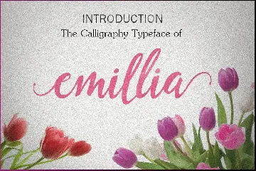 Emillia font