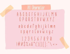 Monolane font