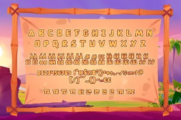 Therestone - Cartoon Display font