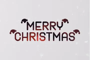 Happy Christmas font