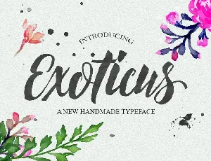 Exoticus font