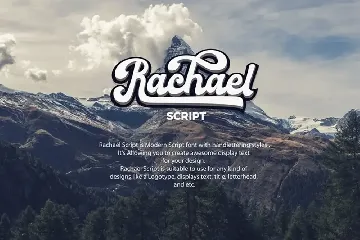 Rachael Script font