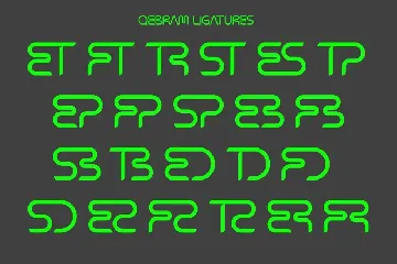 Qebram font