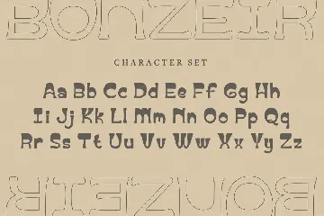 Bonzeir font