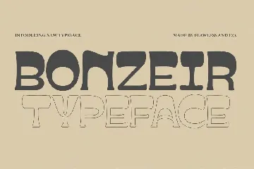 Bonzeir font